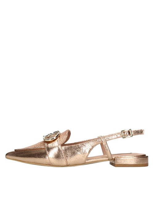 Ballerine slingback modello VIOLA in ecopelle e pelle LIU JO | VIOLA 09ORO ROSA